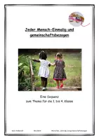 Vorschau - Unterrichtsreihen - einmalig und gemeinschaftsbezogen - Deckblatt