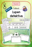 Vorschau - Stationenlernen - Fußball Lupendetektive - Deckblatt