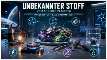 Vorschau - Stundenentwürfe - Moleküle, Salze & Metalle - Probe X vom fremden Planeten | Komplette Stunde inkl. Einstieg, Verlaufsplan und Lösungen - Seite 1