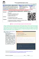 Vista previa - Unidades / Secuencias / Situaciones de Aprendizaje - 06M3SEM8-9 organizadores gráficos y medios - Portada
