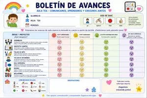 Vista previa - Evaluación - Pack fin de curso aula TEA - AEE - página 1