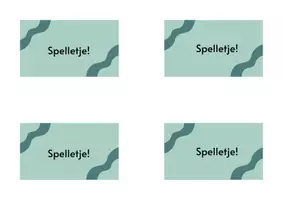 Voorbeeld - Energizers of spelletjes in de klas - Voorblad