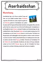 Vorschau - Unterrichtsreihen - Aserbaidschan Lückentext mit Wortspeicher Hörverstehen und Suchsel - Seite 2