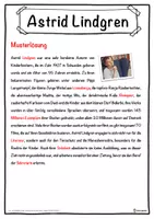 Vorschau - Unterrichtsreihen - Astrid Lindgren Lückentext mit Wortspeicher Hörverstehen und Suchsel - Seite 2