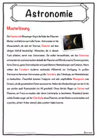 Vorschau - Unterrichtsreihen - Astronomie Lückentext mit Wortspeicher Hörverstehen und Suchsel - Seite 2