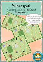 Vorschau - Spiele - Silbenspiel für Klasse 1 und Freiarbeit - Deckblatt