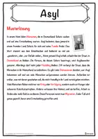 Vorschau - Unterrichtsreihen - Asyl Lückentext mit Wortspeicher Hörverstehen und Suchsel - Seite 2