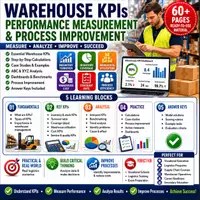 Vorschau - Unterrichtsreihen - Warehouse KPIs & Performance Measurement | Complete Logistics Unit - Deckblatt