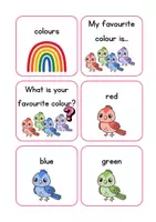 Vorschau - Stundenentwürfe - colours, Farben auf Englisch, komplette Unterrichtseinheit - Seite 1