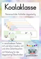 Vorschau - Anderer Materialtyp - Koalaklasse: Namensschilder - Deckblatt