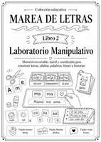 Vista previa - Hojas de trabajo - Marea_de_Letras_Libro_2_Material manipulativo para aprender a leer y escribir - Portada