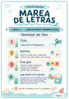 Vista previa - Hojas de trabajo - Marea_de_Letras_Libro_2_Material manipulativo para aprender a leer y escribir - página 2