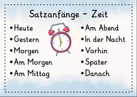Vorschau - Poster - Satzanfänge | Merkplakate & Visualisierung | Deutsch Klasse 1–4 | 140 Satzstarter - Seite 2
