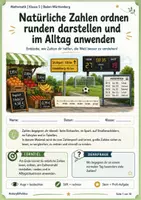 Vorschau - Arbeitsblätter - Mathematik 5. Klasse Lehrplan Baden-Württemberg Bundle - Seite 1