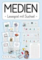 Vorschau - Arbeitsblätter - Medien - Lesespiel (3./4./5. Klasse) - Deckblatt