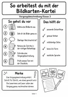 Vorschau - Arbeitsblätter - Vorgangsbeschreibung Klasse 3 - Seite 2