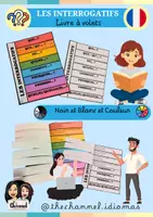 Vista previa - Tarjetas / Manipulativos - LES INTERROGATIFS – Livre à volets - Portada
