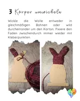 Vorschau - Stundenentwürfe - Osterhasen basteln mit Wolle für Klasse 2 und 3 | Ostern und Frühling im Kunstunterricht · Bastelprojekt - Seite 3