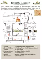 Vorschau - Stationenlernen - Life in a Monastery - Seite 3