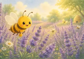 Vorschau - Bildkarten - Kamishibai Geschichte Biene Bella Sommerblumen - Seite 3