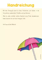 Vorschau - Mal- und Bastelvorlagen - Feriengruß - Sommerferien - Seite 1