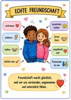 Vorschau - Arbeitsblätter - Sequenz: Freundschaft und Beziehungen - Seite 1