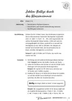 Vorschau - Stundenentwürfe - Konzentration durch Zahlenübungen – 8 Übungen zur Förderung der Konzentration, Klasse 5 bis 10 - Seite 3
