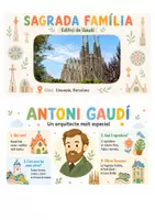 Vista previa - Fichas informativas / Documentos de lectura - Antoni Gaudí: làmines educatives en català - página 3