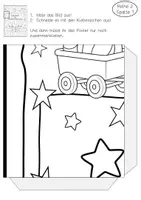 Vorschau - Mal- und Bastelvorlagen - Kooperatives Poster Fledermaus - Seite 3