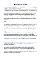Vorschau - Arbeitsblätter - Kommasetzung üben – Jahrgangsstufentest Deutsch 8. Klasse Gymnasium | 9 Texte mit Lösungen - Deckblatt