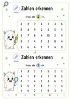 Vorschau - Arbeitsblätter - Meine Zahlen 1-10 - Seite 2