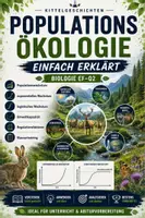 Vorschau - Stundenentwürfe - Populationsökologie-einfach erklärt | Biologie EF-Q2 | Arbeitsheft mit Lösungen - Deckblatt