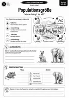 Vorschau - Stundenentwürfe - Populationsökologie-einfach erklärt | Biologie EF-Q2 | Arbeitsheft mit Lösungen - Seite 3