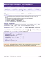 Vorschau - Arbeitsblätter - Determinante & inverse Matrix Kl. 11–12 Gymnasium - Deckblatt