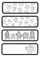 Voorbeeld - Klassenthema: Cactus Thema Bundel 🌵✨ - Pagina 3