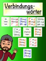Vorschau - Poster - Verbindungswörter im Deutschen - Deckblatt