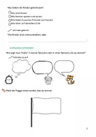 Vorschau - Unterrichtsreihen - Sprachen und Kulturen entdecken - Steckbrief ab Klasse 2 - Seite 1