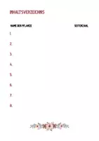 Vorschau - Arbeitsblätter - Herbarium zum Selbstausfüllen - individuell anpassbar - Seite 1