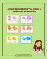 Vista previa - Hojas de trabajo - Ordenando letras - Portada