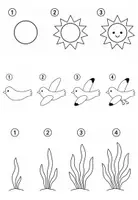 Vorschau - Mal- und Bastelvorlagen - Kunst | Sommer - Seite 3