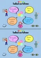 Vorschau - Poster - Vorlage: Kärtchen für Feedbacks - Seite 2