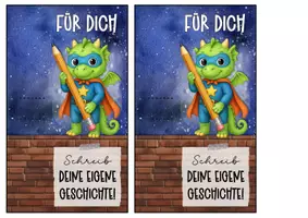 Vorschau - Anderer Materialtyp - Abschiedsgeschenk Drachenklasse Klassentier Drache - Seite 2