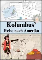 Vorschau - Arbeitsblätter - Kolumbus - Reise nach Amerika | Arbeitsblätter & Interactive - Deckblatt