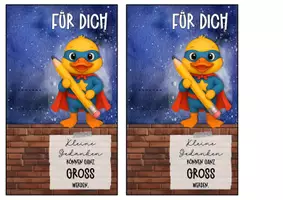 Vorschau - Anderer Materialtyp - Abschiedsgeschenk Entenklasse Klassentier Ente - Seite 3