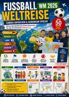 Vorschau - Unterrichtsreihen - Fußball WM 2026 – Fußball-Weltreise - Deckblatt