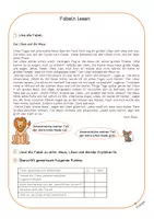 Vorschau - Unterrichtsreihen - Fabeln_Übungen zur Unterrichtsreihe - Seite 3