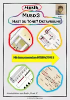 Vorschau - Arbeitsblätter - Arbeitsblatt zu "Musix3": Hast du Töne? Oktavräume + Interactive - Deckblatt