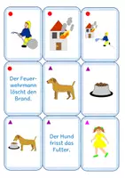 Vorschau - Spiele - Satzglieder: Quartett - Seite 1