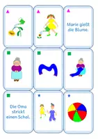 Vorschau - Spiele - Satzglieder: Quartett - Seite 2