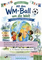 Vorschau - Unterrichtsreihen - FUSSBALL WM & KONTINENTE - kreativ & sofort einsetzbar - Deckblatt